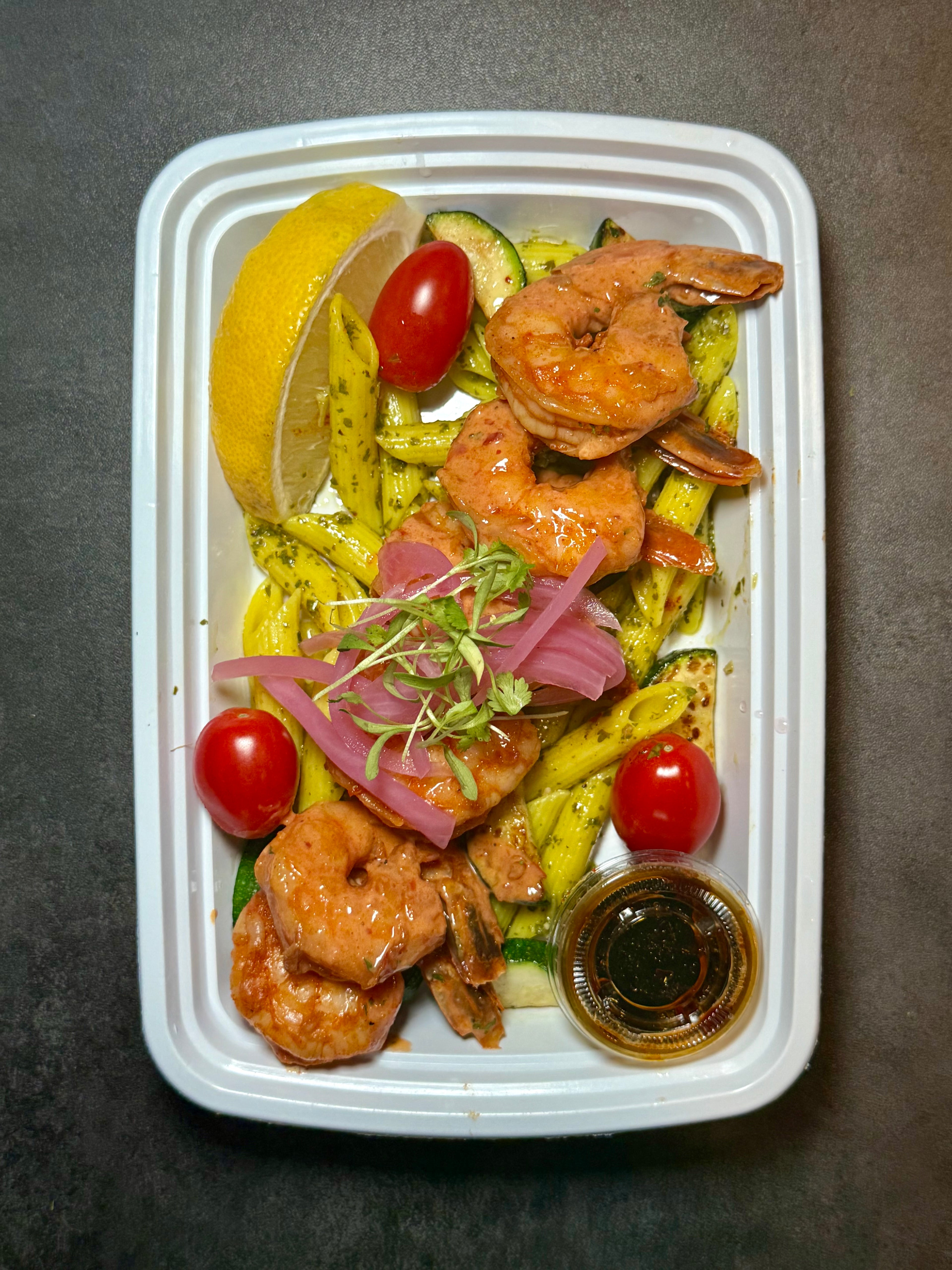 Shrimp Chimichurri Pasta