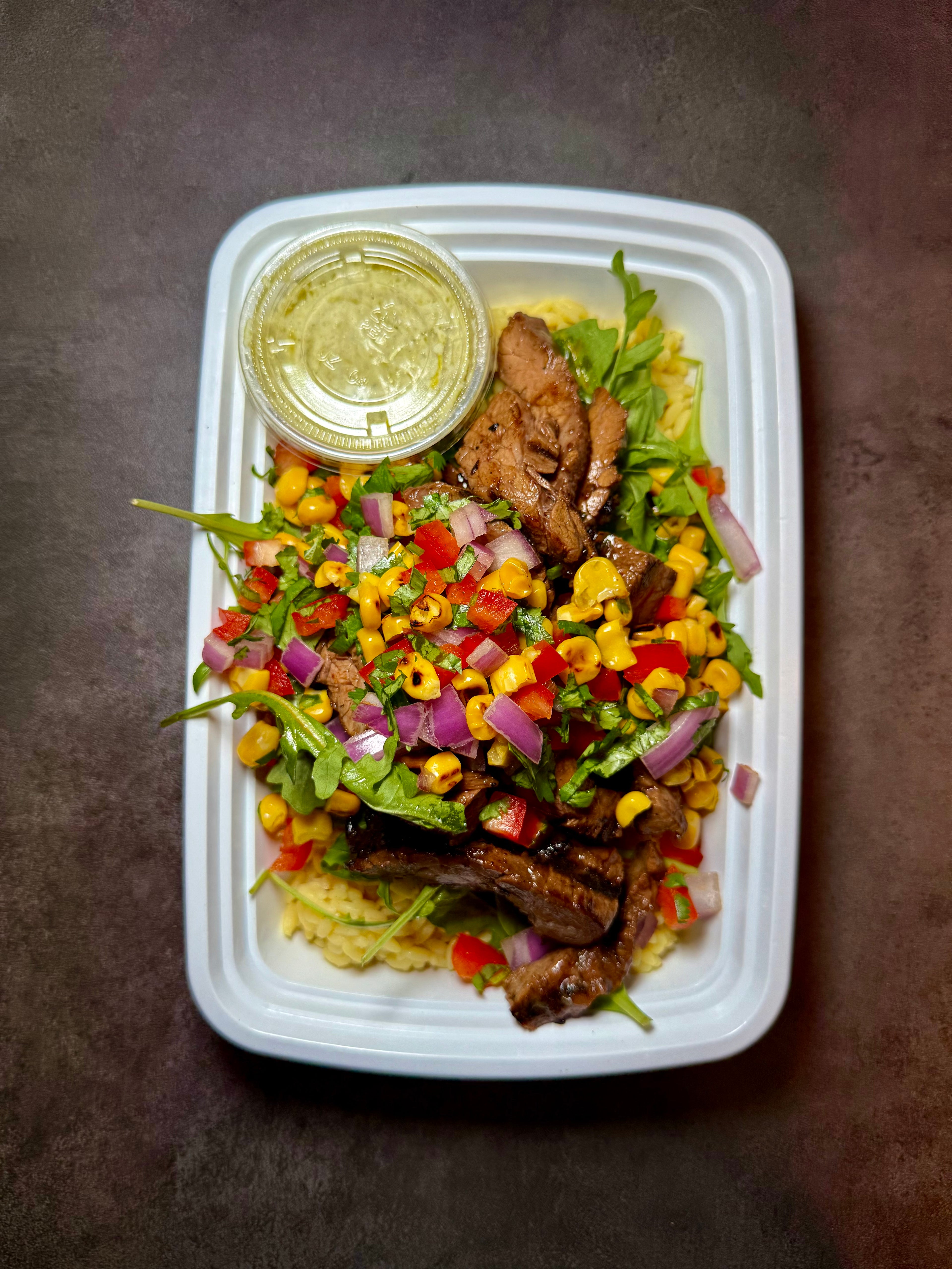 Steak & Roasted Corn Salsa