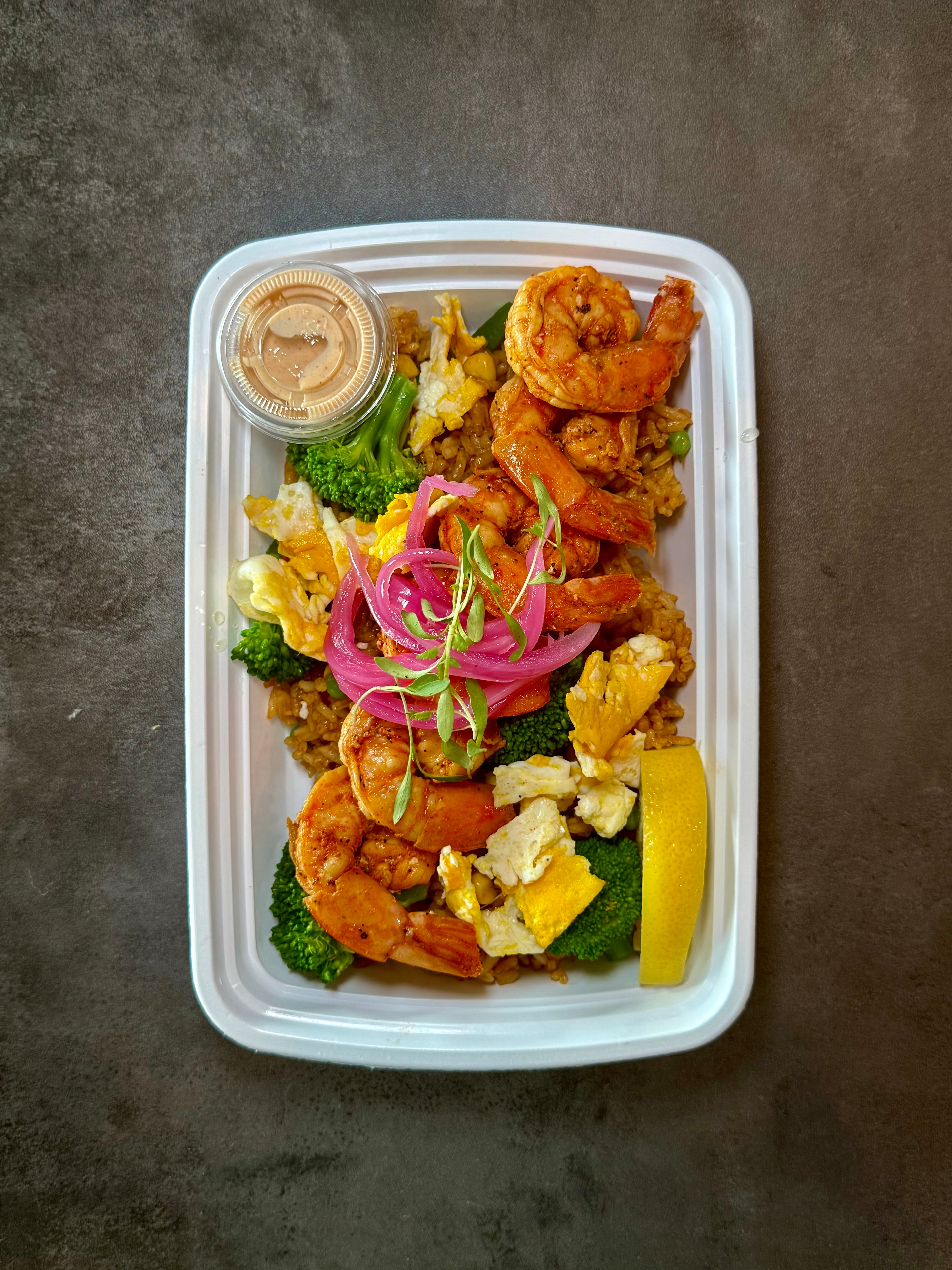 Shrimp Kimchi Fried Rice