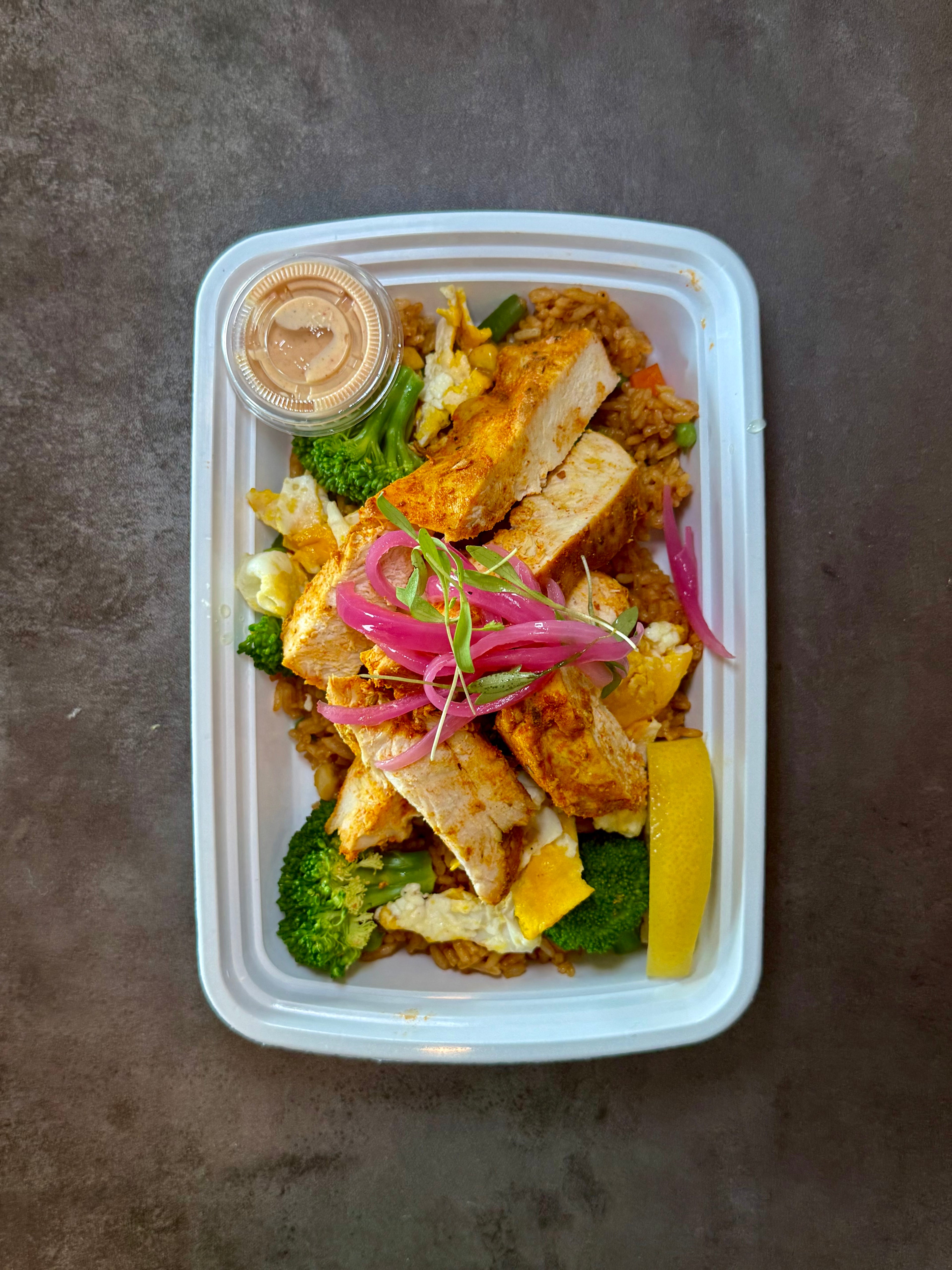 Chicken Kimchi Fried Rice