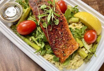 CREAM ORZO SALMON