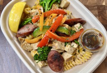 CHICKEN & SAUSAGE CAJUN PASTA