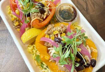 SOUTHWEST TURKEY STUFFED BELLPEPPERS